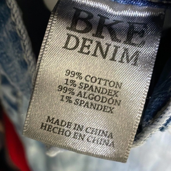 Buckle BKE Jake 30 Mens Blue Medium Wash Regular Fit Mid Rise Straight Jeans - Picture 6 of 12